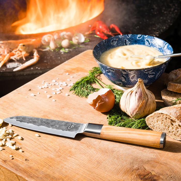 Forged Olive Santokumes 14 cm