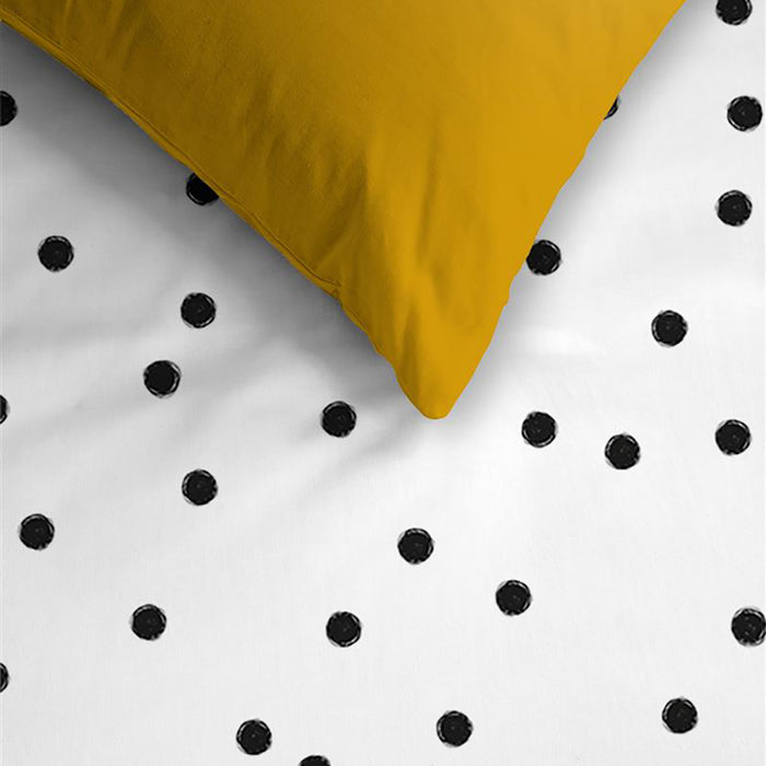 Ambiante Maral Dekbedovertrek 140 x 200/220 cm - Oker