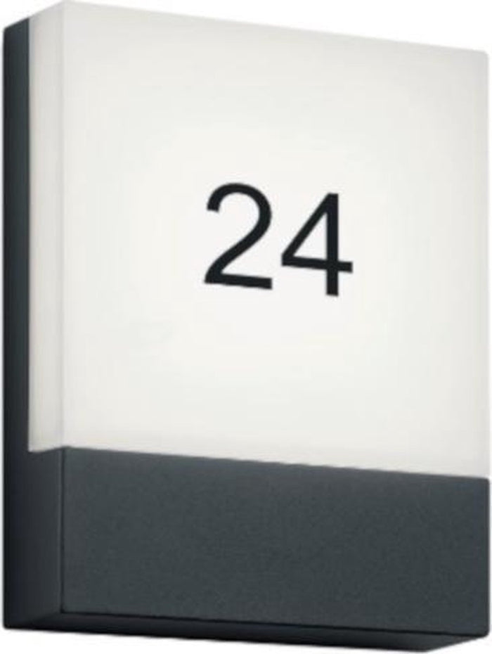 Trio Leuchten Pecos - Wandlamp - 1 lichts - H 200 mm - antraciet