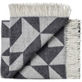Silkeborg Twist a Twill plaid - 190 x 130 cm - Dark Grey