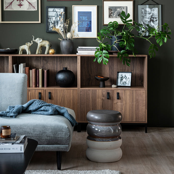 vtwonen Bulb Bijzettafel - Grey melange