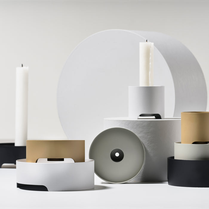 Zone Denmark Singles Kandelaar - Zwart