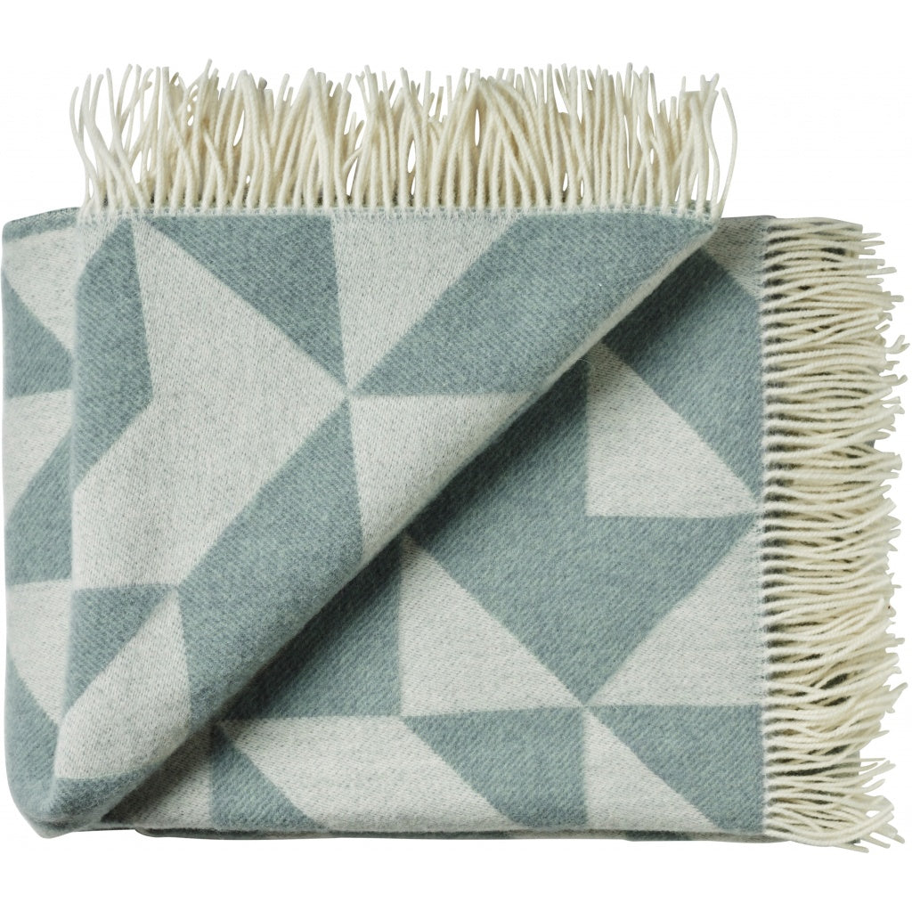 Silkeborg Twist a Twill plaid - 190 x 130 cm - Ocean Green
