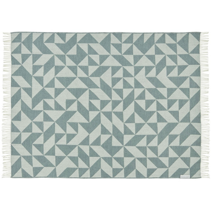 Silkeborg Twist a Twill plaid - 190 x 130 cm - Ocean Green