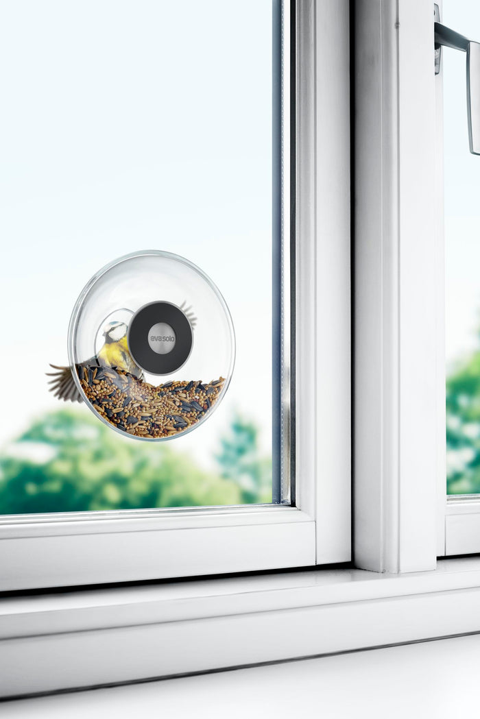 Glazen Vogel Voederbol voor Raam - 14.3 cm - Eva Solo