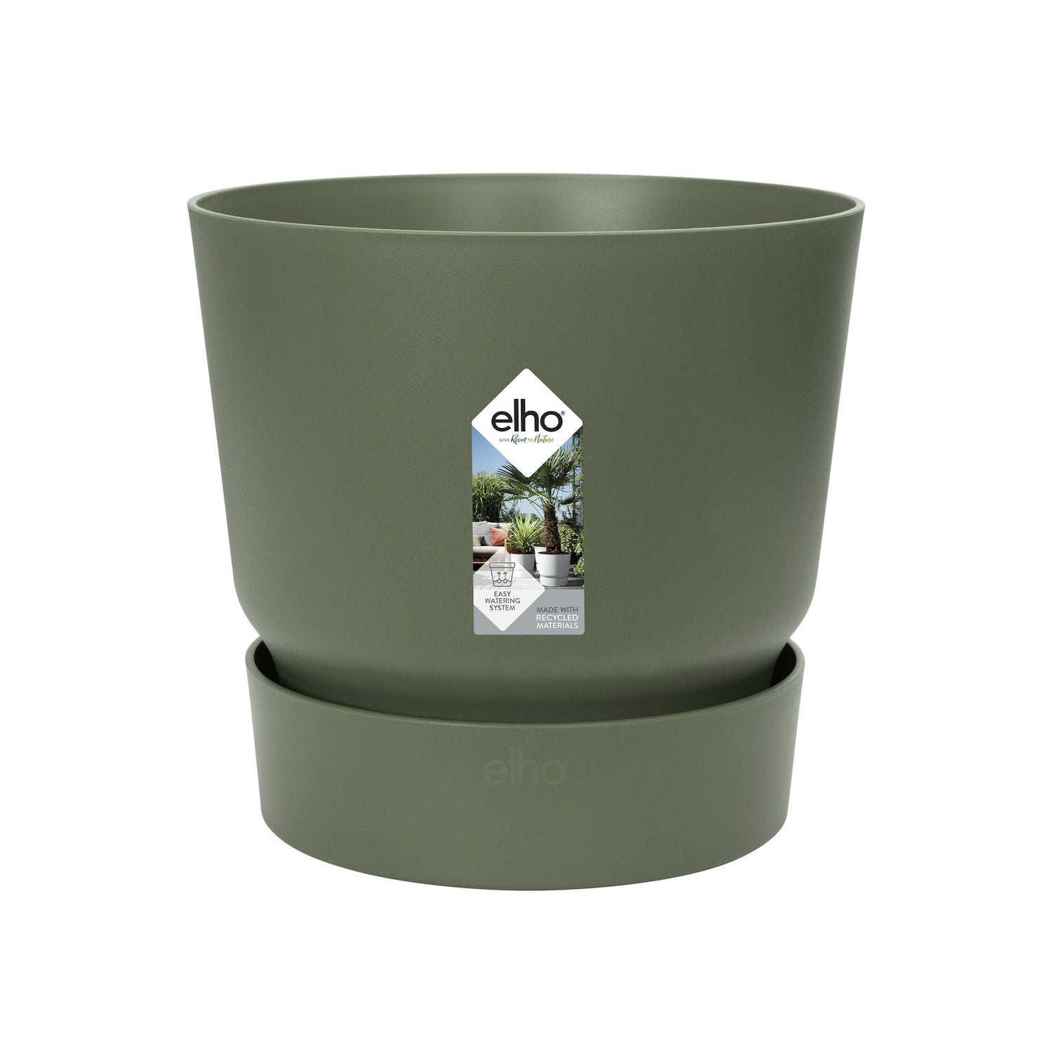 elho Greenville Bloempot 40 cm - 100% gerecycled kunststof