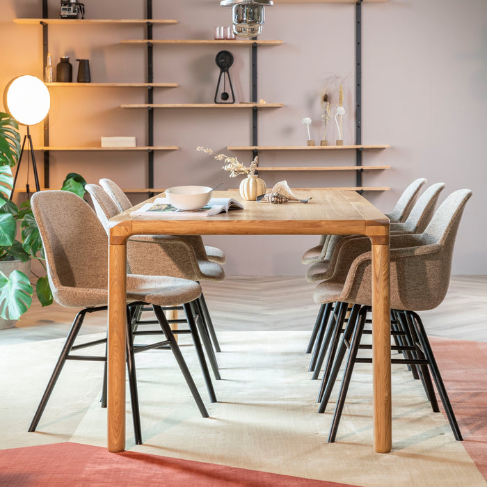 Zuiver Storm Eettafel - 220 x 90 cm - Naturel