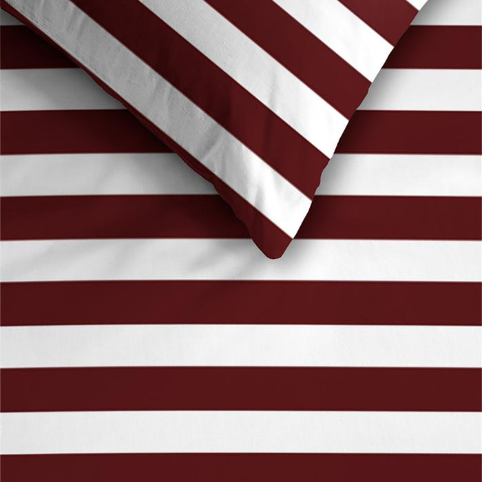 Ambiante Orsin Dekbedovertrek 240 x 200/220 cm - Donkerrood