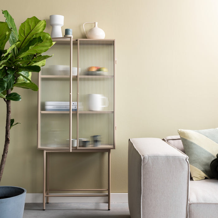 ferm LIVING Haze Vitrinekast - Cashmere