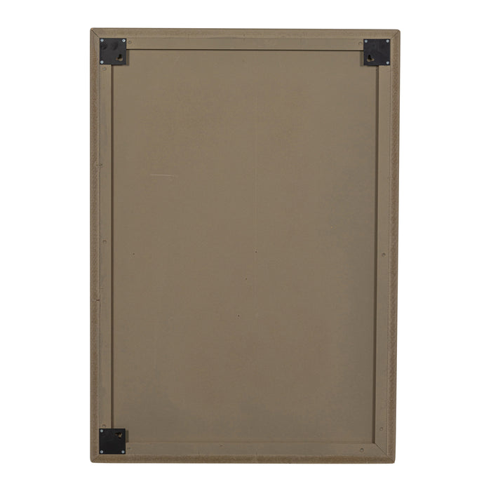 WOOOD Fiona Schilderij  70X100 - Vergrijsd groen