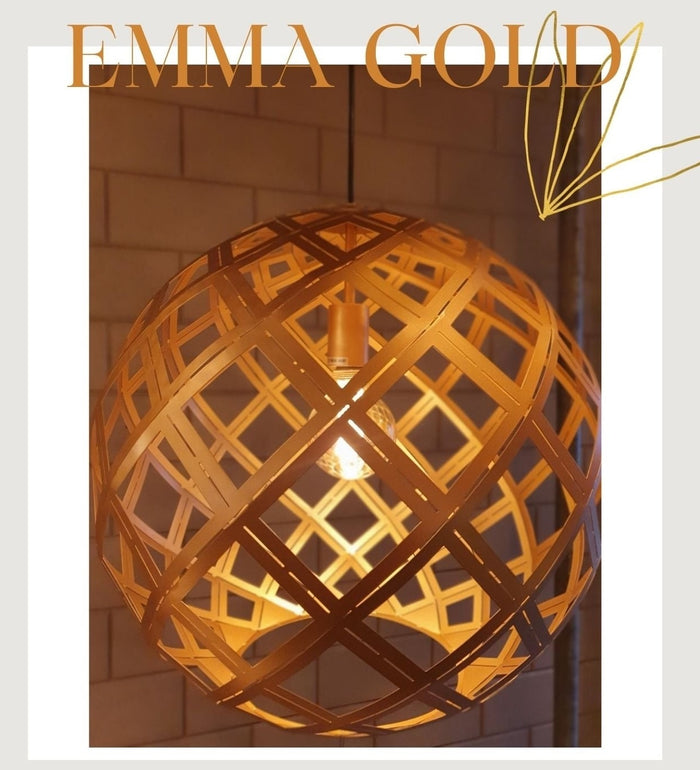 Freelight Hanglamp Emma Gold 50cm