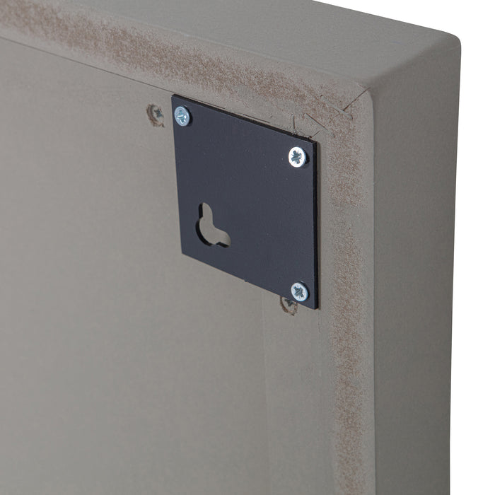 WOOOD Fiona Schilderij  60X60 - Vergrijsd groen