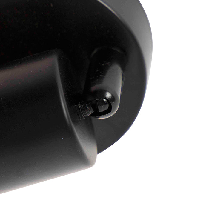 QAZQA Moderne spot zwart verstelbaar - Facil