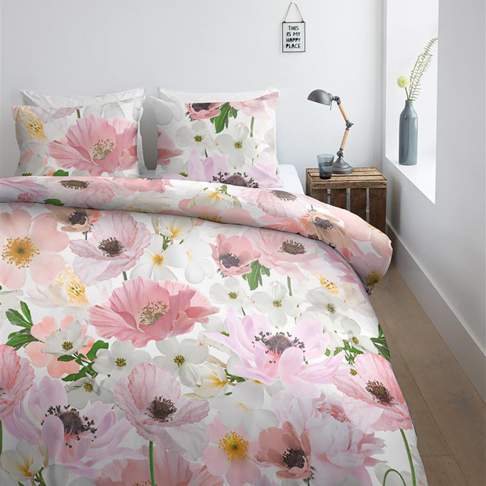 Ambiante Rosella Dekbedovertrek 240 x 200/220 cm - Roze