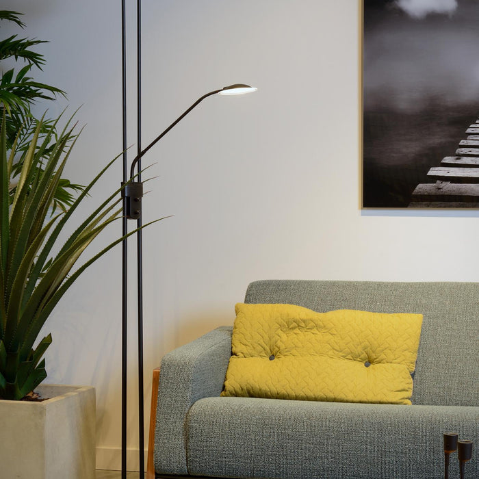 Lucide CHAMPION-LED Leeslamp - Zwart