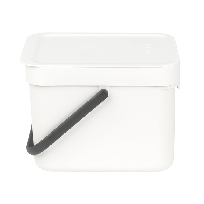 Brabantia Sort & Go GFT Afvalemmer 6 Liter - Wit