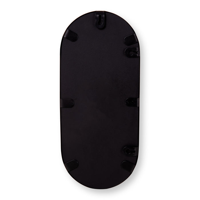 vtwonen Oval Spiegel H 70 x B 30 cm - Zwart