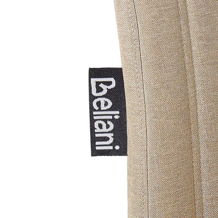 Beliani - CALGARY - Eetkamerstoel - Zandbeige - Polyester