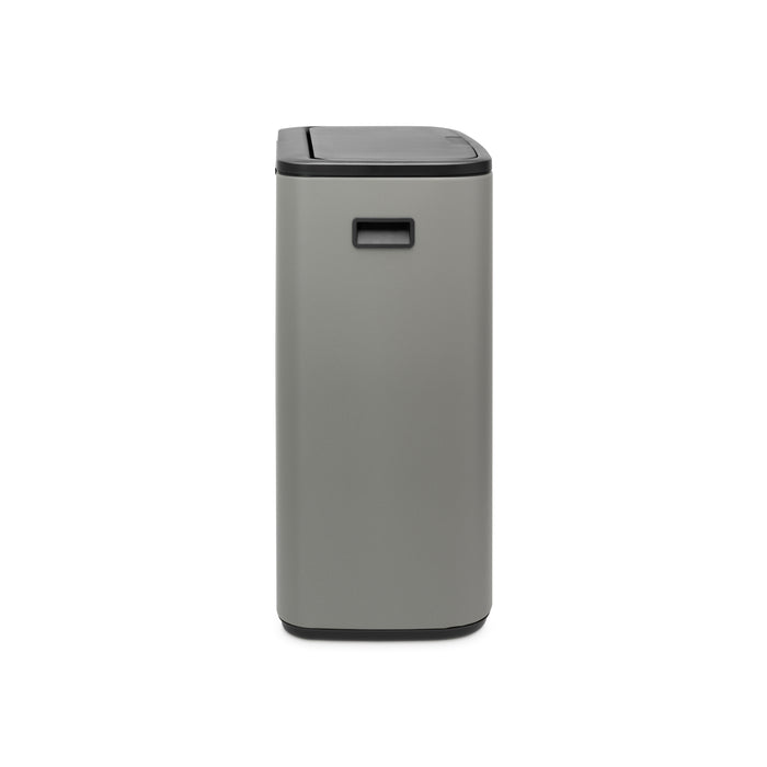 Brabantia Bo Touch Bin Afvalemmer 2 x 30 L - Mineral Concrete Grey