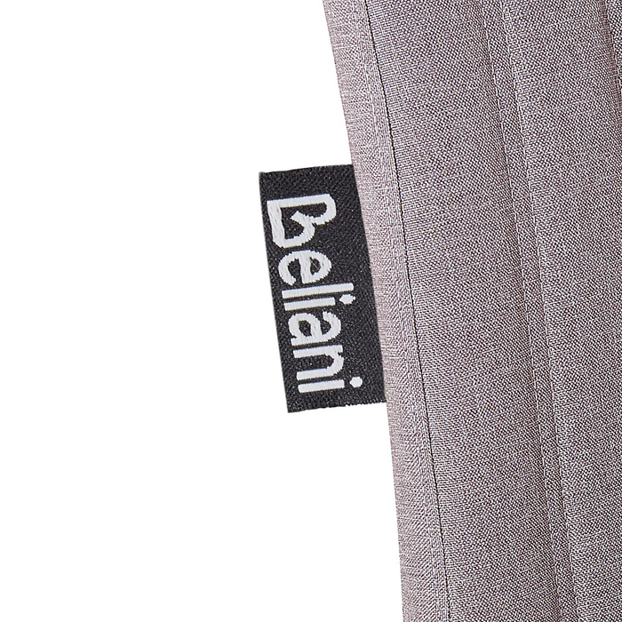 Beliani - CALGARY - Eetkamerstoel - Taupe - Polyester