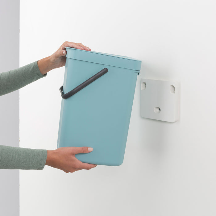 Brabantia Sort & Go Afvalemmer 6 L - Lichtblauw