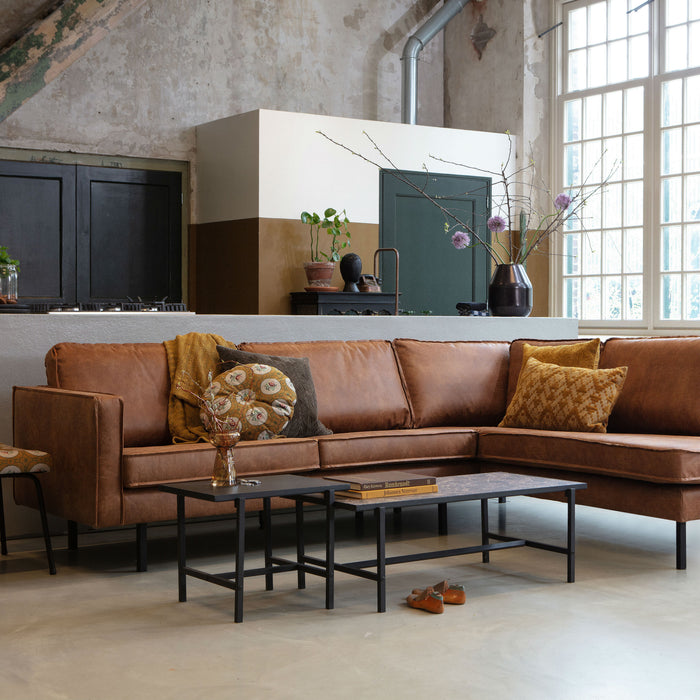 WOOOD Rodeo Hoekbank Rechts - Eco-leder -  Coganc