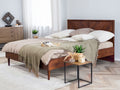 Beliani - MIALET - Bed - Donkerbruin - 180 x 200 cm - Vezelplaat