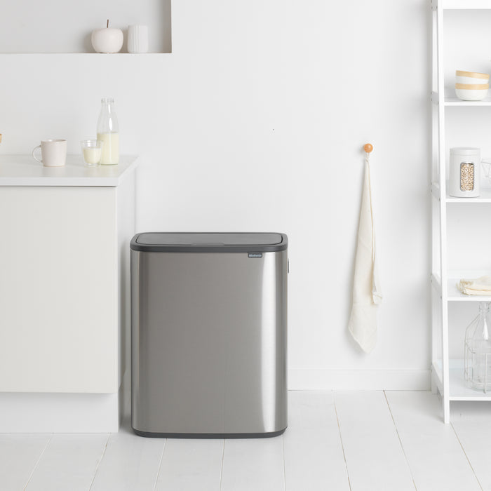 Brabantia Bo Touch Bin 60 Liter Vingerafdrukvrij