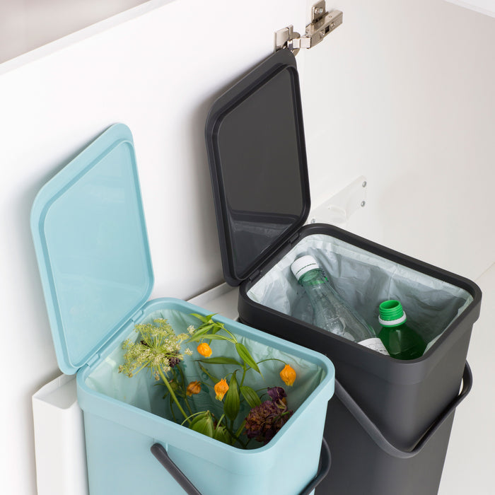 Brabantia Sort & Go Inbouwemmer 32 Liter (2x16 L)