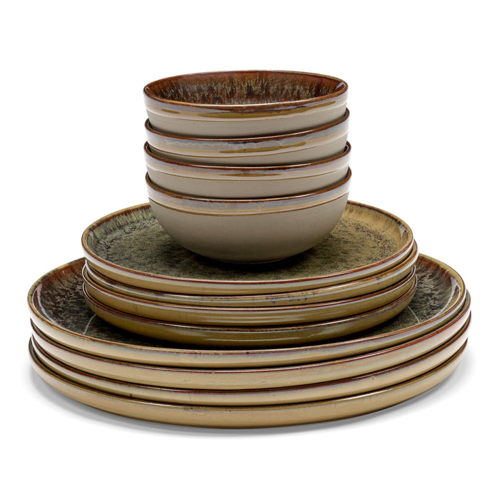 SERAX - Sergio Herman - Surface Serviesset 12-delig - Indy Grey