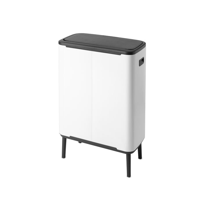 Brabantia Bo Touch Bin Hi Afvalemmer 2 x 30 L - Wit