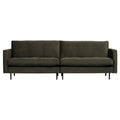 WOOOD Rodeo Classic 3-zitsbank - Velvet -  Green Hunter