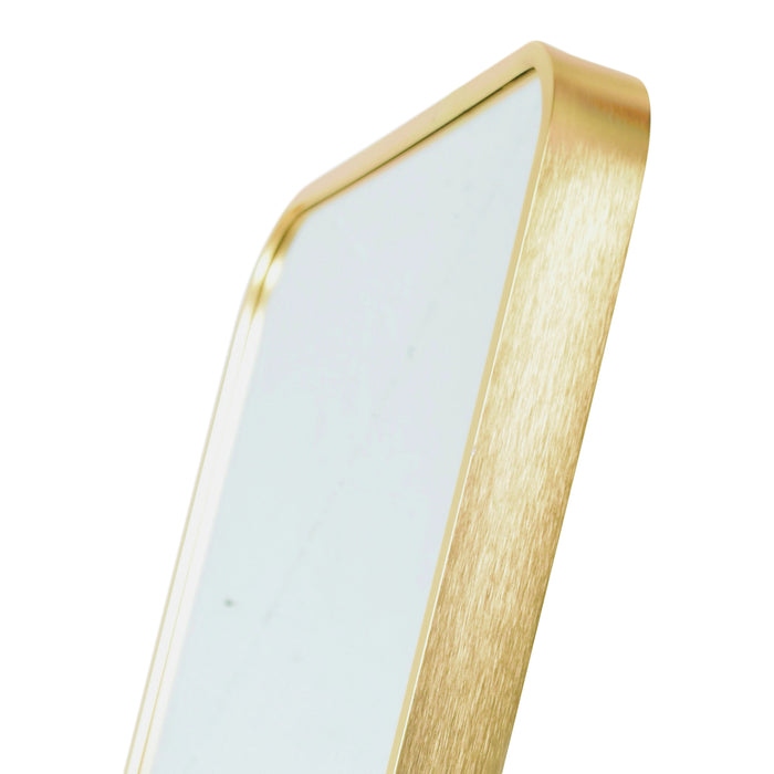 Fragix Alux Passpiegel staand|hangend - Goud - Aluminium -150x40