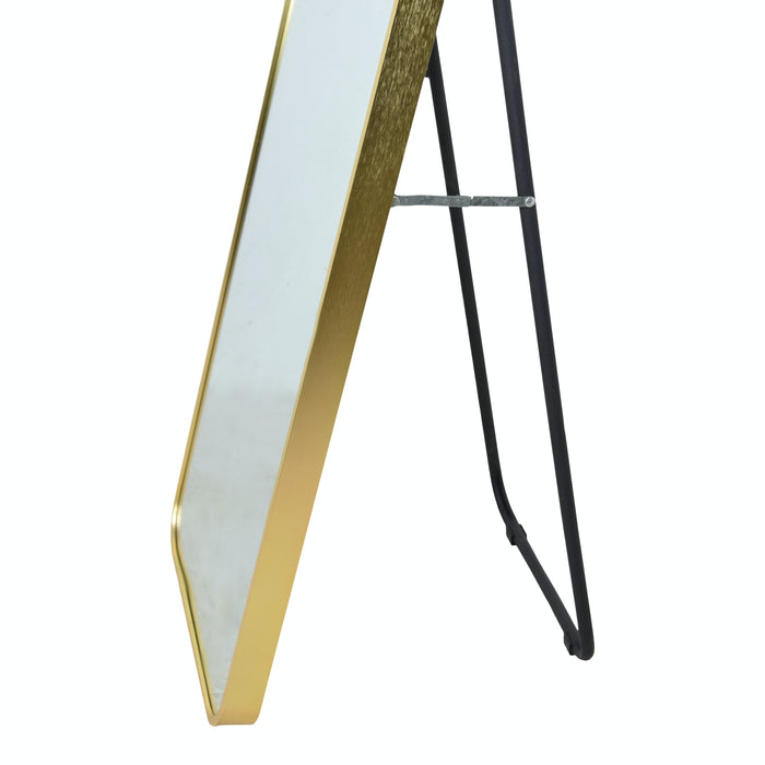 Fragix Alux Passpiegel staand|hangend - Goud - Aluminium -150x40