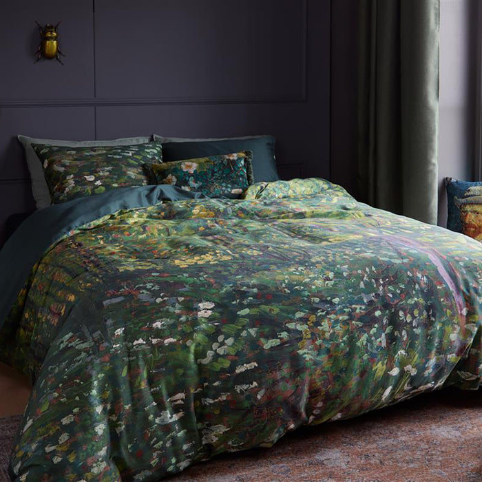 Beddinghouse x Van Gogh Museum Trees Dekbedovertrek 200 x 200/220 cm - Groen