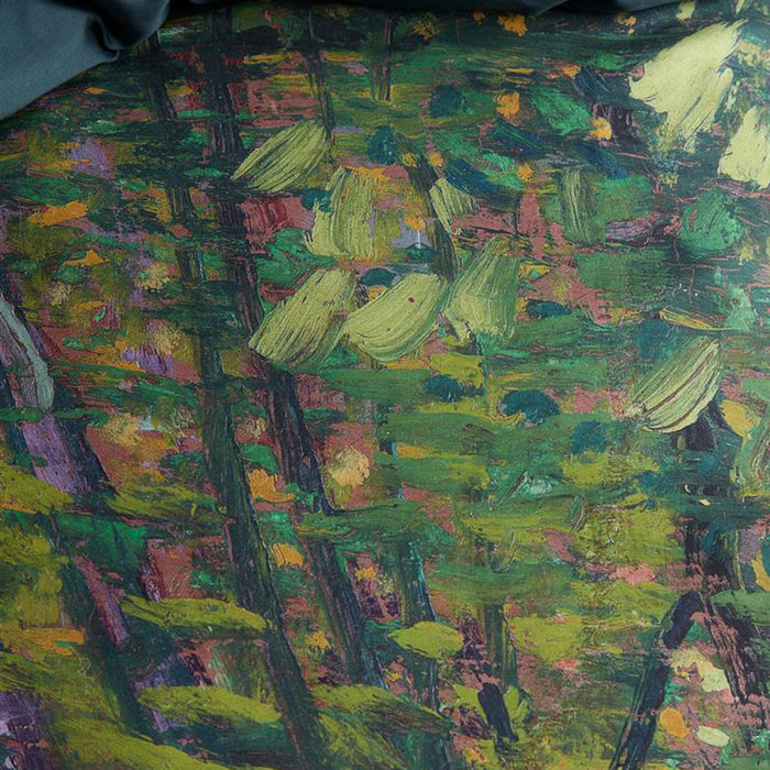 Beddinghouse x Van Gogh Museum Trees Dekbedovertrek 200 x 200/220 cm - Groen