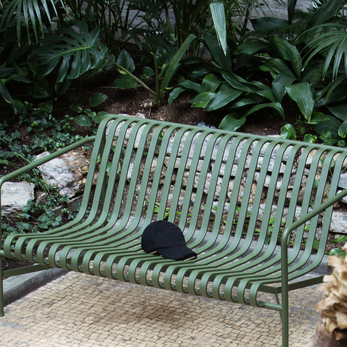 HAY Palissade Lounge 2,5-zitsbank Low - Olijfgroen