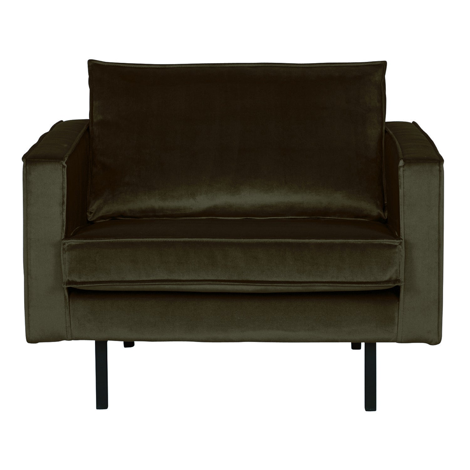 WOOOD Rodeo Fauteuil - Velvet - Green Hunter