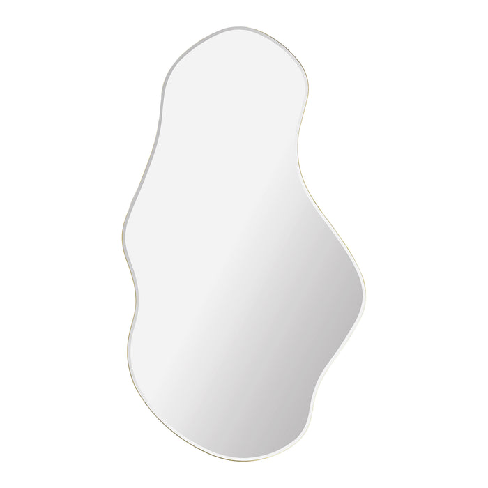 ferm LIVING Pond Spiegel - Large - Brass Frame