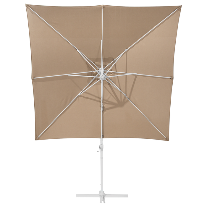 Beliani - MONZA - Zweefparasol - Beige - Polyester