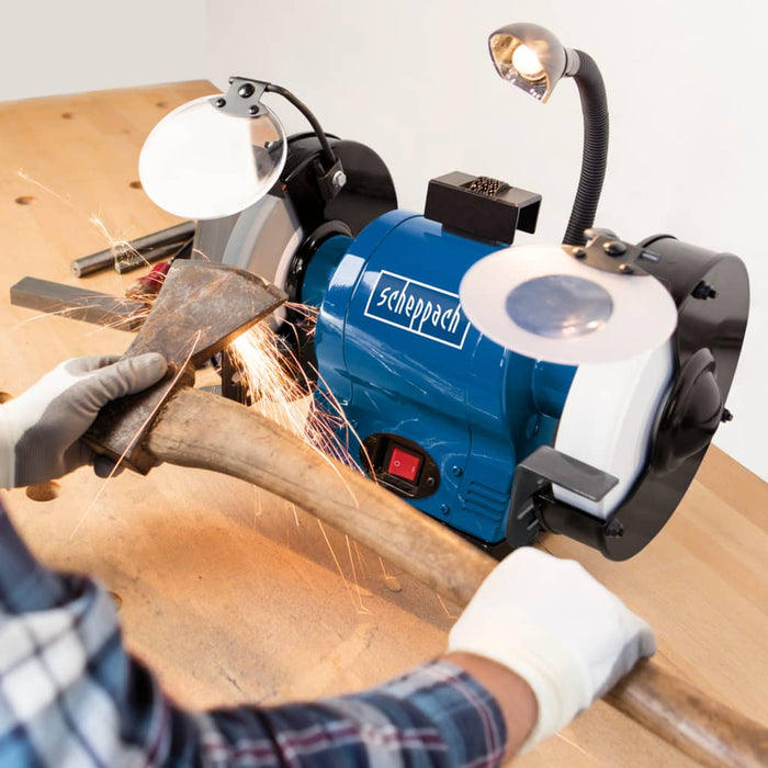 Scheppach Slijp-|polijstmachine BG200AL 550 W