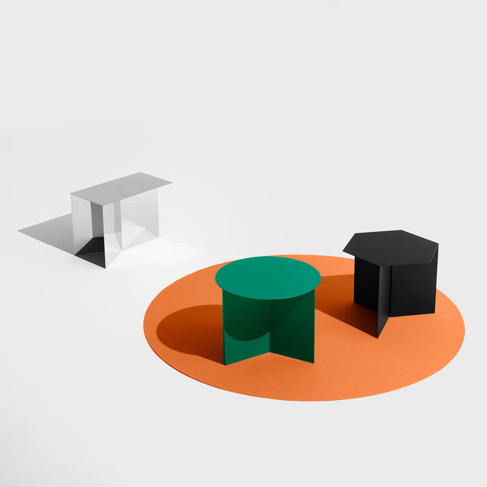 HAY Slit Table Round Bijzettafel Ø 45 cm - Wit