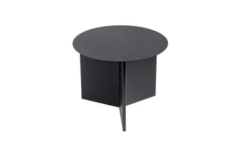 HAY Slit Table Round Bijzettafel Ø 45 cm - Zwart