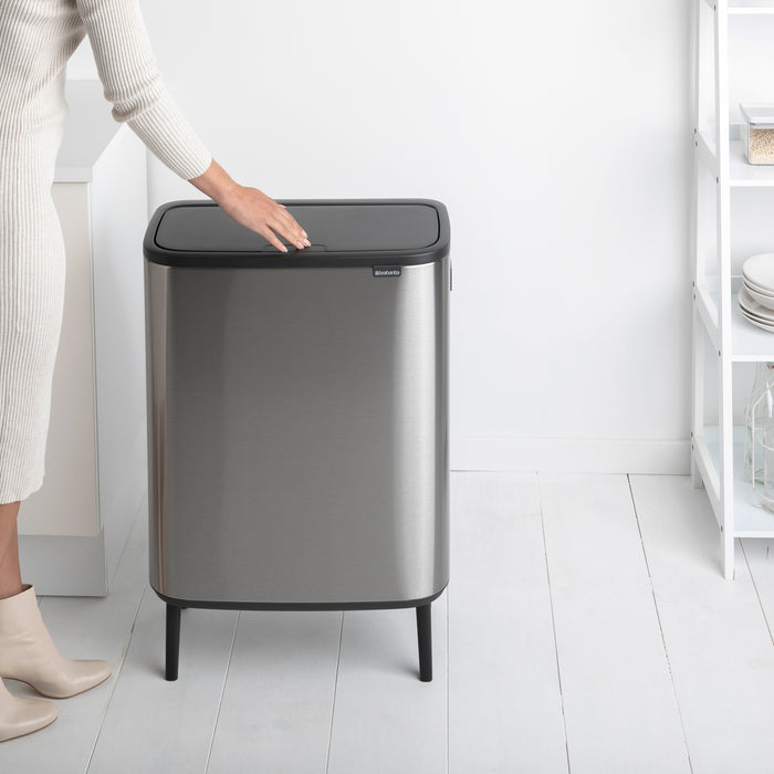 Brabantia Bo Touch Bin Hi 60 Liter Vingerafdrukvrij