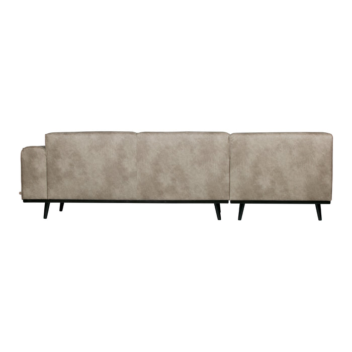 WOOOD Statement Hoekbank Links - Eco-leder - Elephant