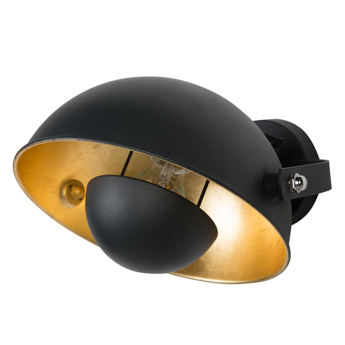 Beliani - THAMES - Wandlamp - Zwart - Metaal