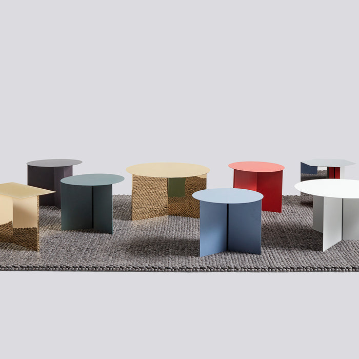 HAY Slit Table Round Bijzettafel Ø 45 cm - Mirror