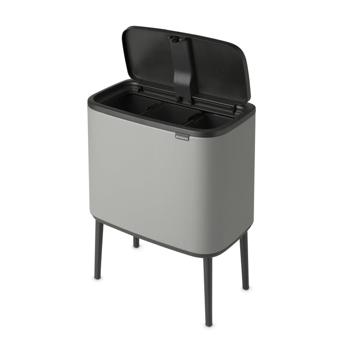 Brabantia Bo Touch Bin Afvalemmer 33 Liter (3x11 Liter)
