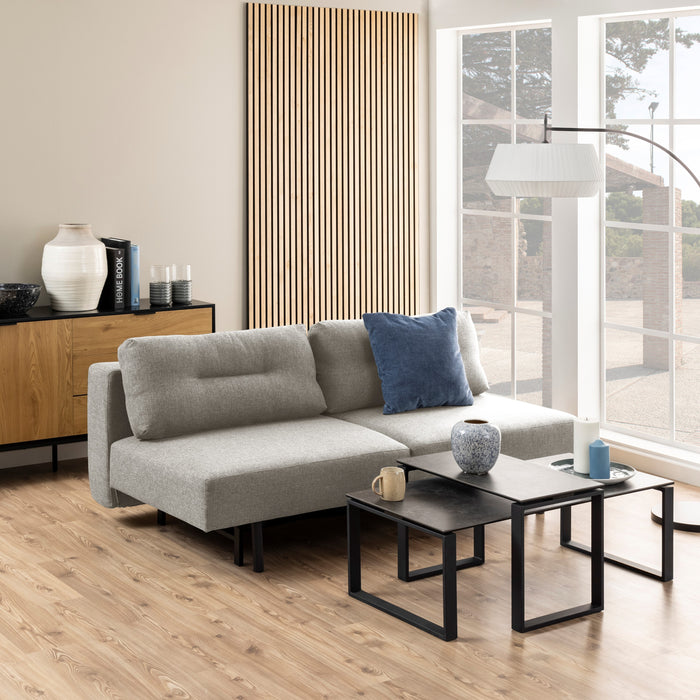 by fonQ  Faber Slaapbank - Lichtgrijs