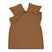 Vandyck Washed Cotton Dekbedovertrek 200 x 200/220 cm - Cognac